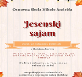 Učenička zadruga na školskom Jesenskom sajmu