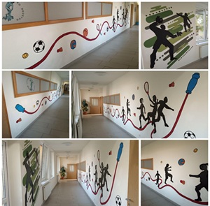 Likovna skupina oslikala mural