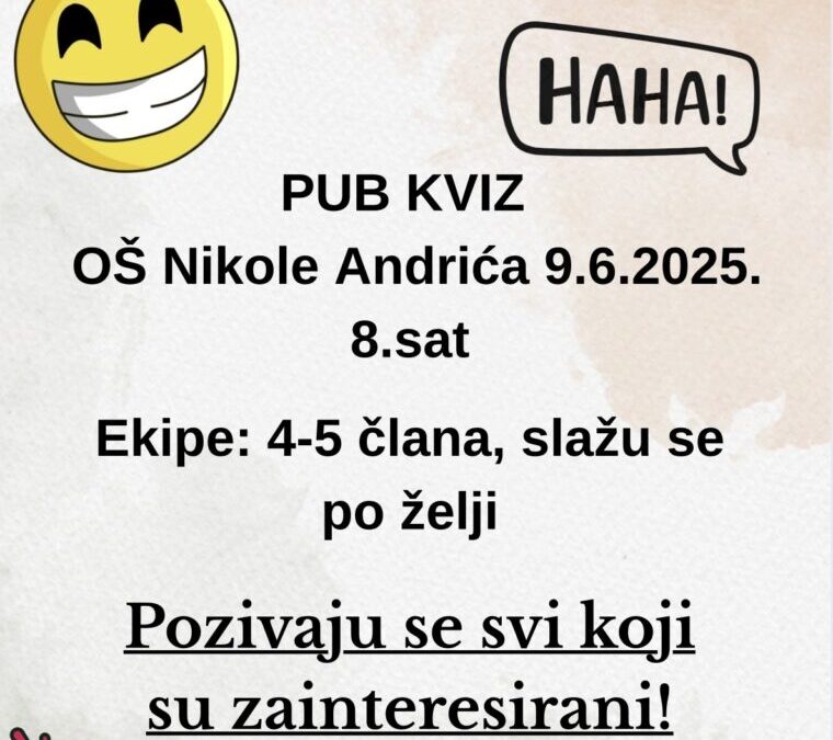 Smijehom kroz STEAM pub kviz