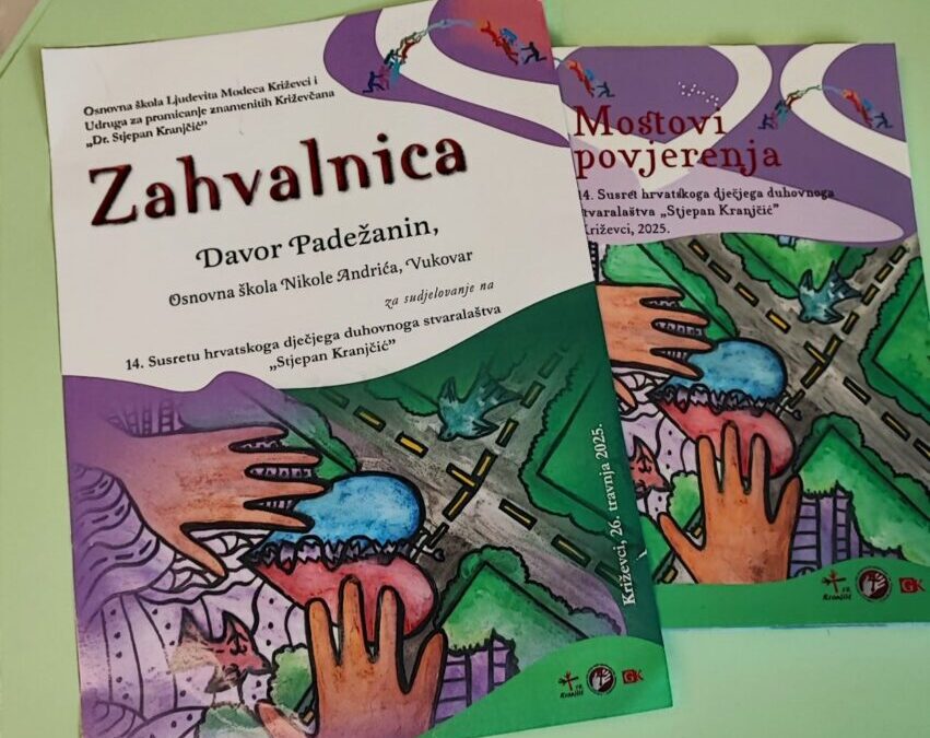 Susret hrvatskoga dječjega duhovnoga stvaralaštva