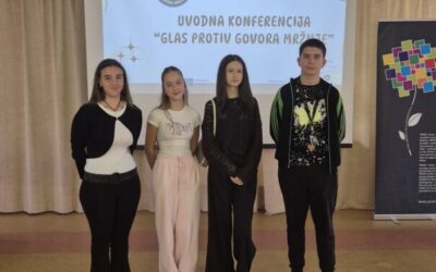 Učenici naše škole sudjelovali na konferenciji „Glas protiv govora mržnje“