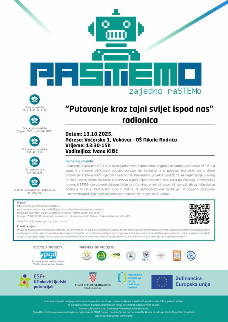 Plakat - Radionica 13 10 2025 - Nikole Andrica