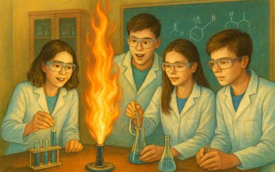 Zajedno raSTEMo!Plameni laboratorij – sigurno i znanstveno