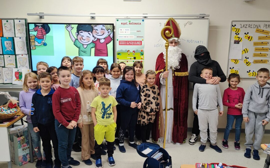 Sveti Nikola posjetio naše učenike