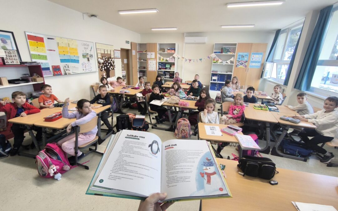 1.a u čitalačkom izazovu “15 po 15: cijela Hrvatska čita djeci”