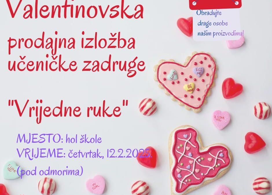 Prodajna izložba povodom Valentinova