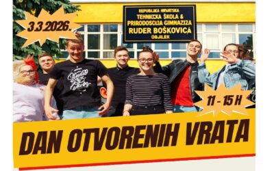 Dani otvorenih vrata Tehničke škole i prirodoslovne gimnazije Ruđera Boškovića