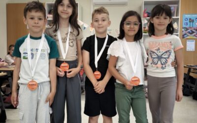 Učenici 1.a na utrci BAUDER Kids Run u Vukovaru