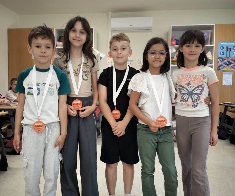 Učenici 1.a na utrci BAUDER Kids Run u Vukovaru