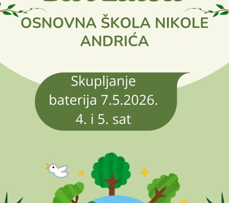 PRIKUPLJANJE STARIH BATERIJA